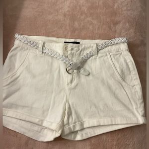 Denim White shorts